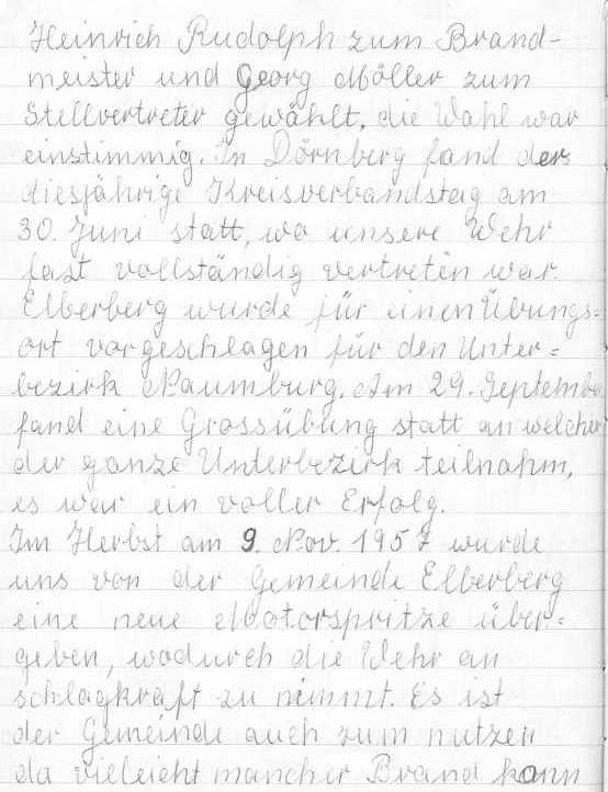 1957 05 16 Jahresbericht 1957 Elberberg b