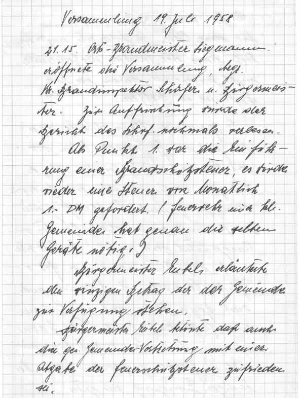 1958 07 19a Versammlung am 19. Juli 1958