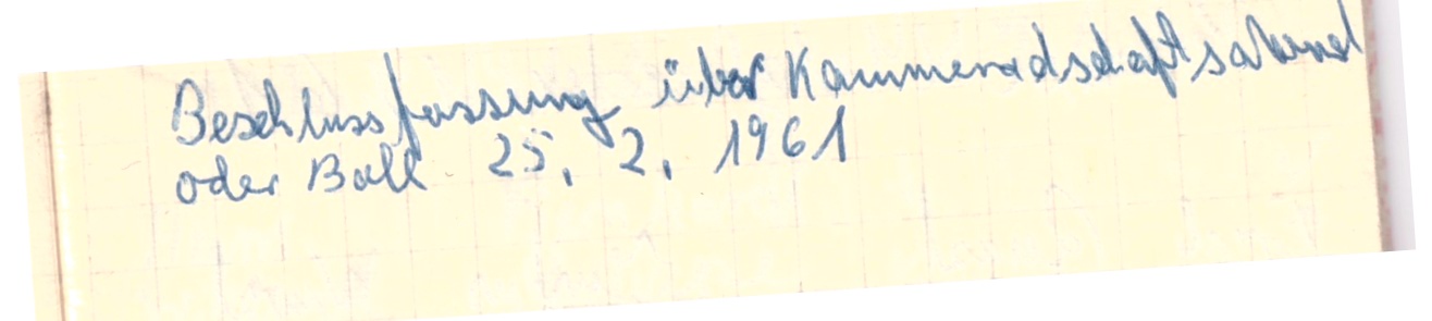 1961 01 14 b Beschlüsse der Wehr Elberberg auf der Jahreshauptvers. 1961