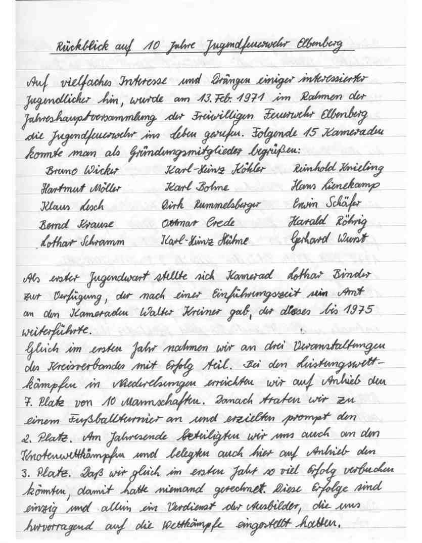 1981 02 09 10 Jahre Jugendfeuerwehr Bild 01