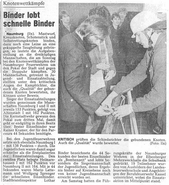 1986 05 10 Zeitungsbericht über Knotenwettkampf in MZH Elbenberg