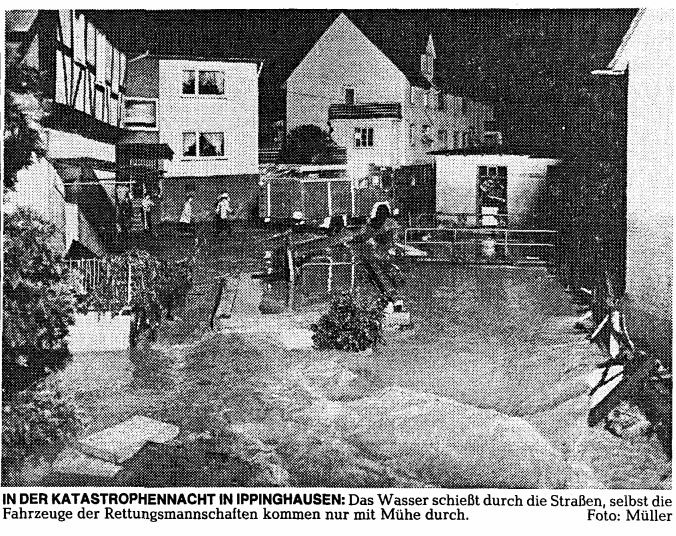 1987 07 01d Bericht über Hochwassereinsatz im Elbetal Teil 4 Bild mit Text