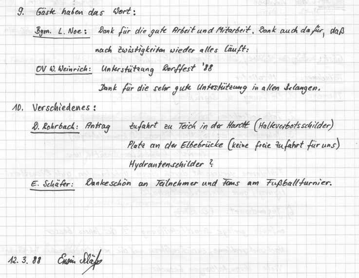 1988 03 12 Vorstandssitzungsprotokoll Nr. 18b