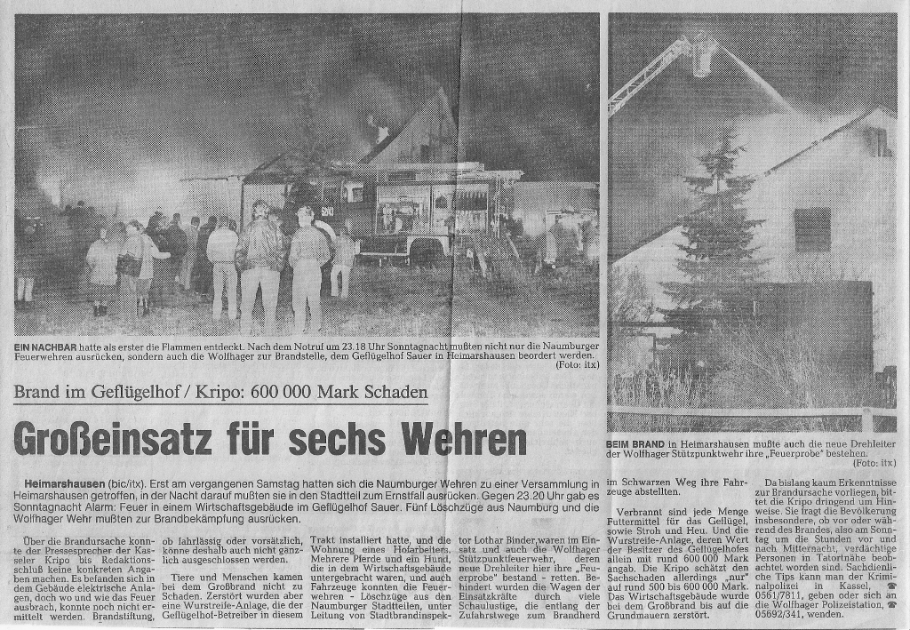 1988 12 11 Brand im Geflügelhof Sauer Heimarshausen 3