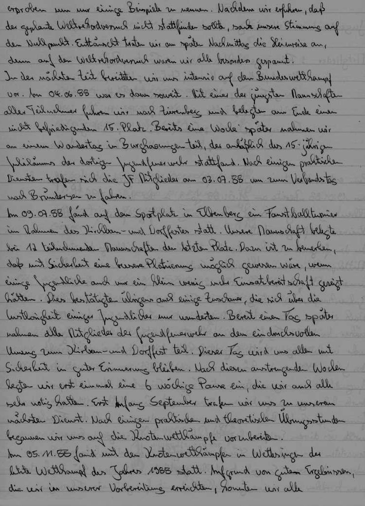 1989 01 08 Jahresbericht der Jugendfeuerwehr 1988 2