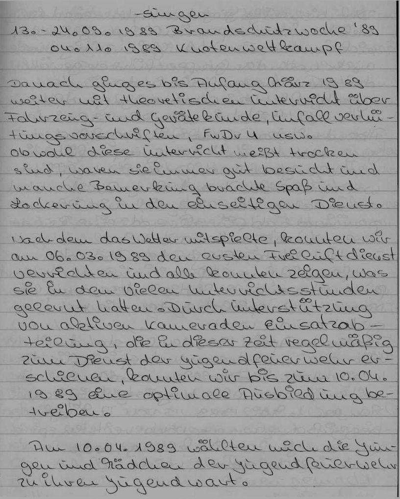 1989 12 31 Jahresbericht der Jugendfeuerwehr für das Jahr 1989 2