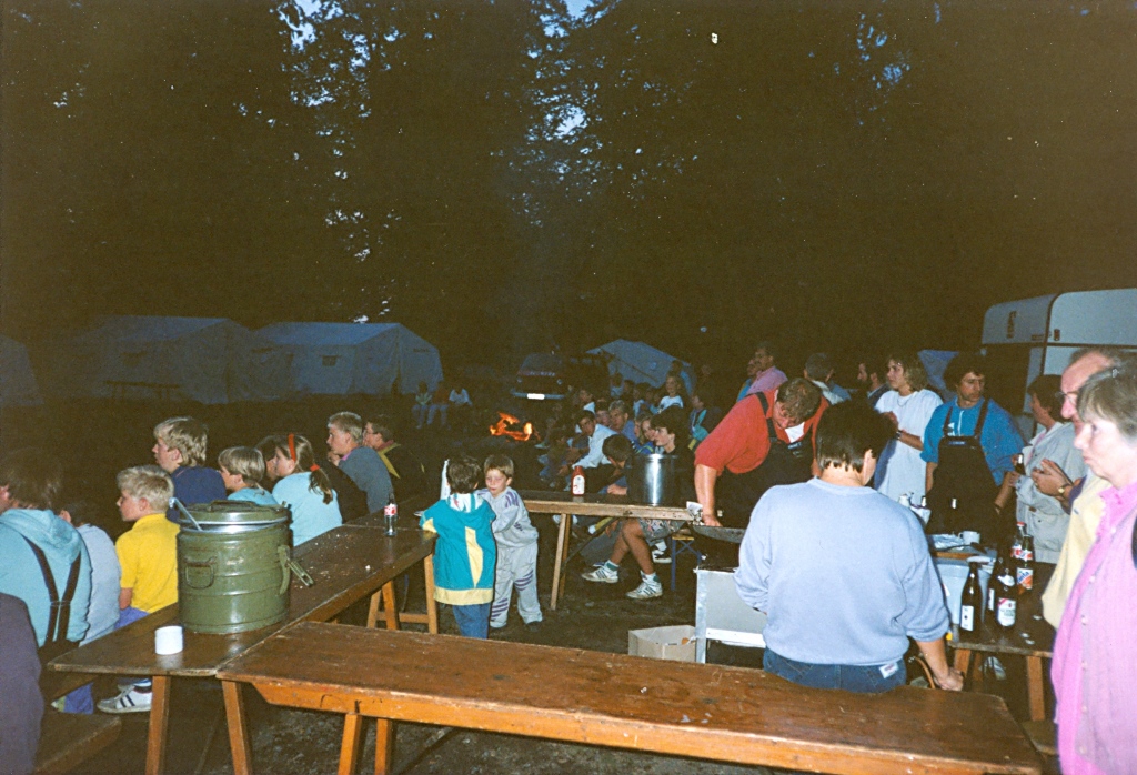 1992 08 16 Bilder vom Zeltlager in Naumburg Burghain Bild 1