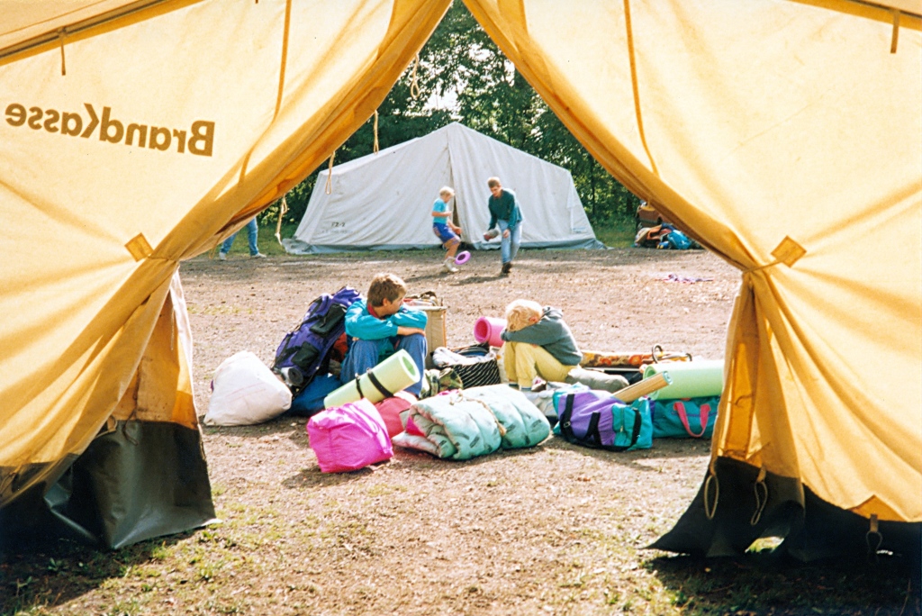 1992 08 16 Bilder vom Zeltlager in Naumburg Burghain Bild 4