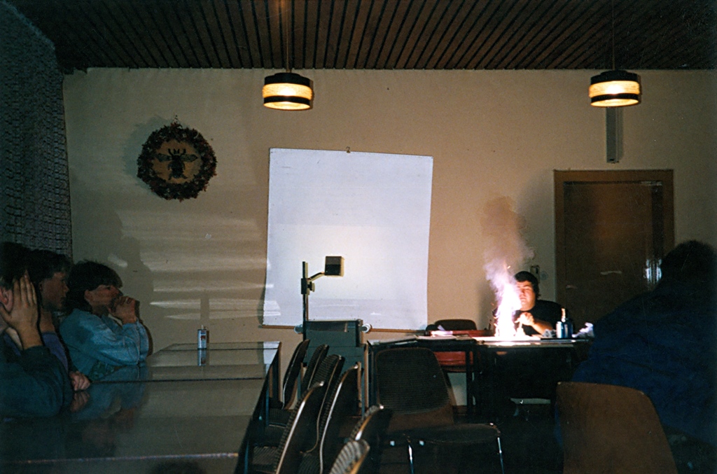 1992 10 07 Bilder von Ausbildung mit Andreas Hluchy Bild 2