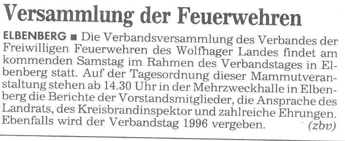 1994 06 29 Hinweis auf Verbandsversammlung anl. Feurwehrverbandstag