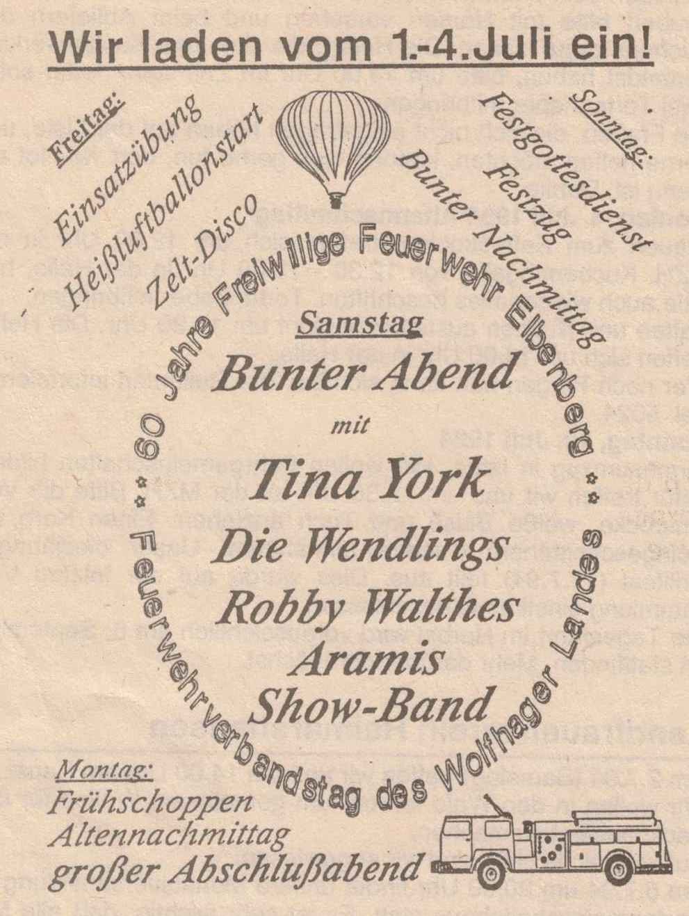1994 06 30 Programmablauf des Feuerwehrverbandstages Bild