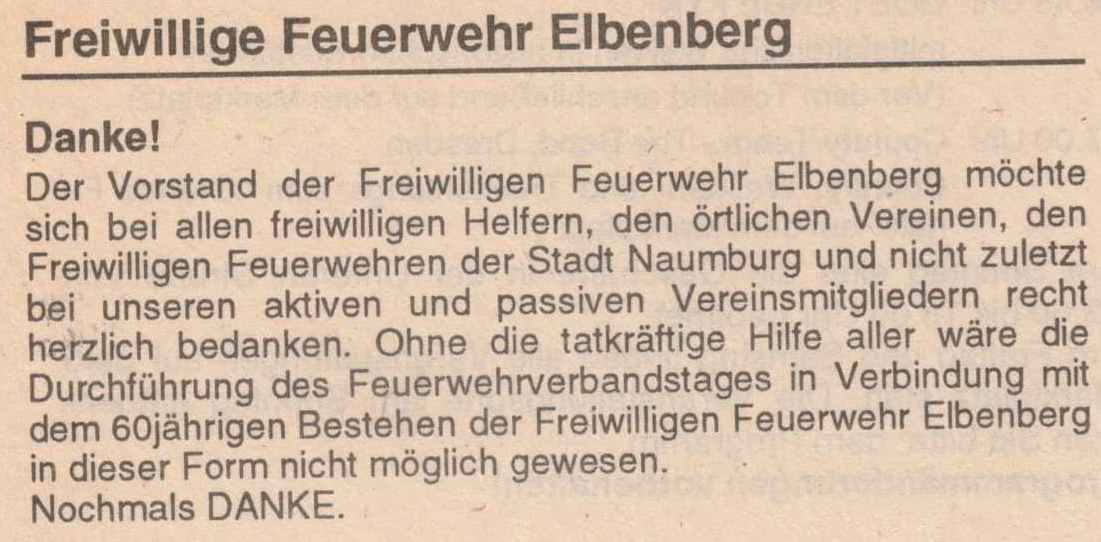 1994 07 07 Danksagung an alle Helfer zum Verbandstag Artikel