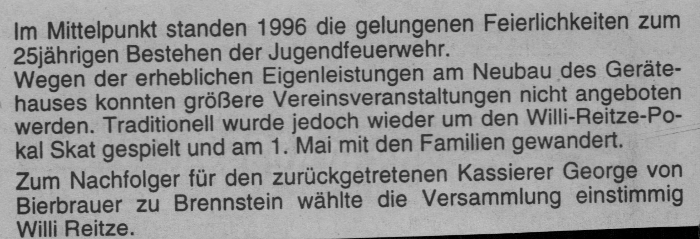 97 03 13 Bericht über die Jahreshauptversammlung in den Naumburger Nachrichten Artikel 2
