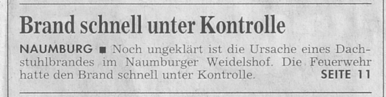 1997 09 29 Dachstuhlbrand auf dem Weidelshof2