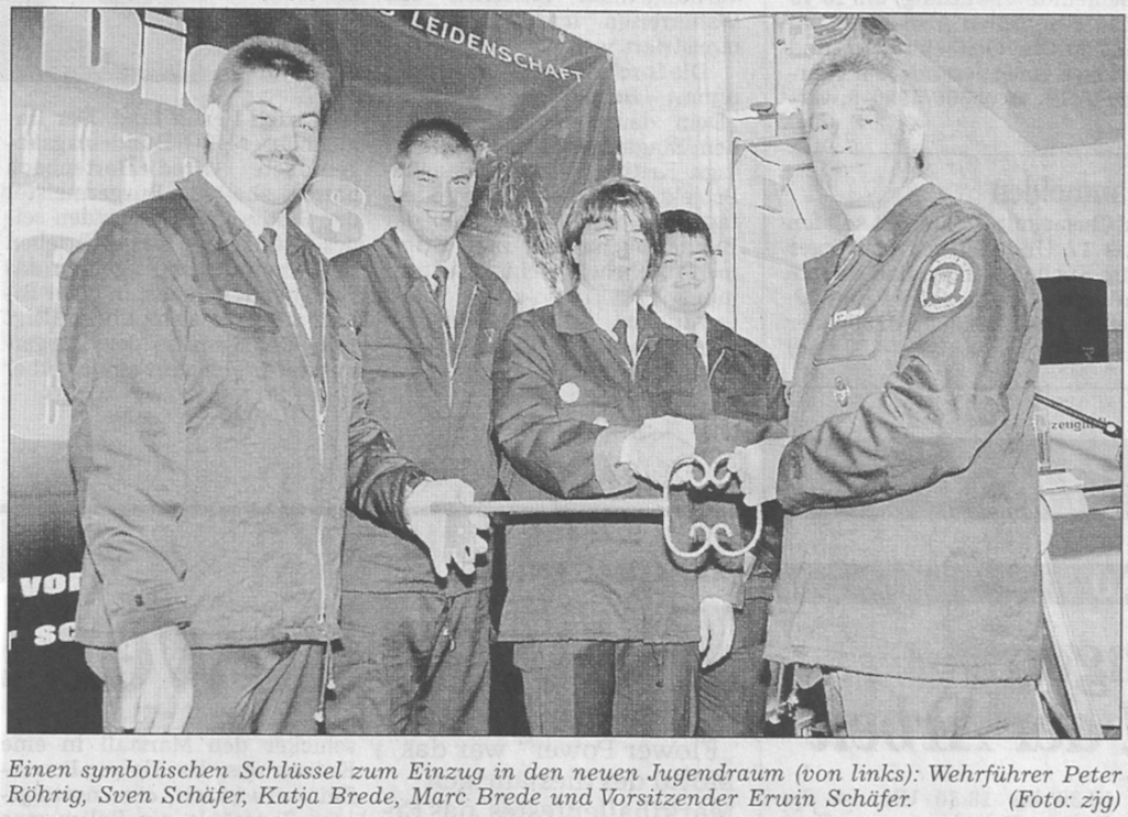 2000 09 16 Einweihung des Jugendfeuerwehrraumes0002