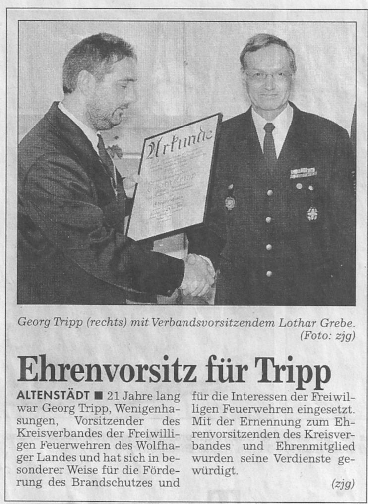 2001 06 23 Ehrenvorsitz für Georg Tripp1