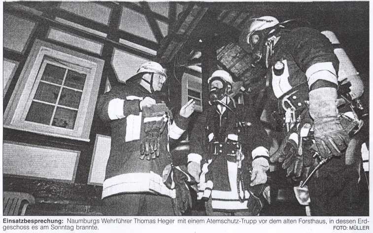 2004 01 20 Zimmerbrand in Naumburg Bild