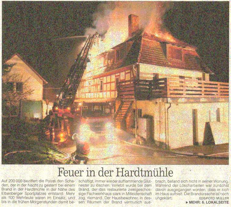 2004 11 10 Feuer in der Hardtmühle