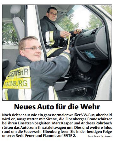 2009 07 29 Neues Auto für die Wehr
