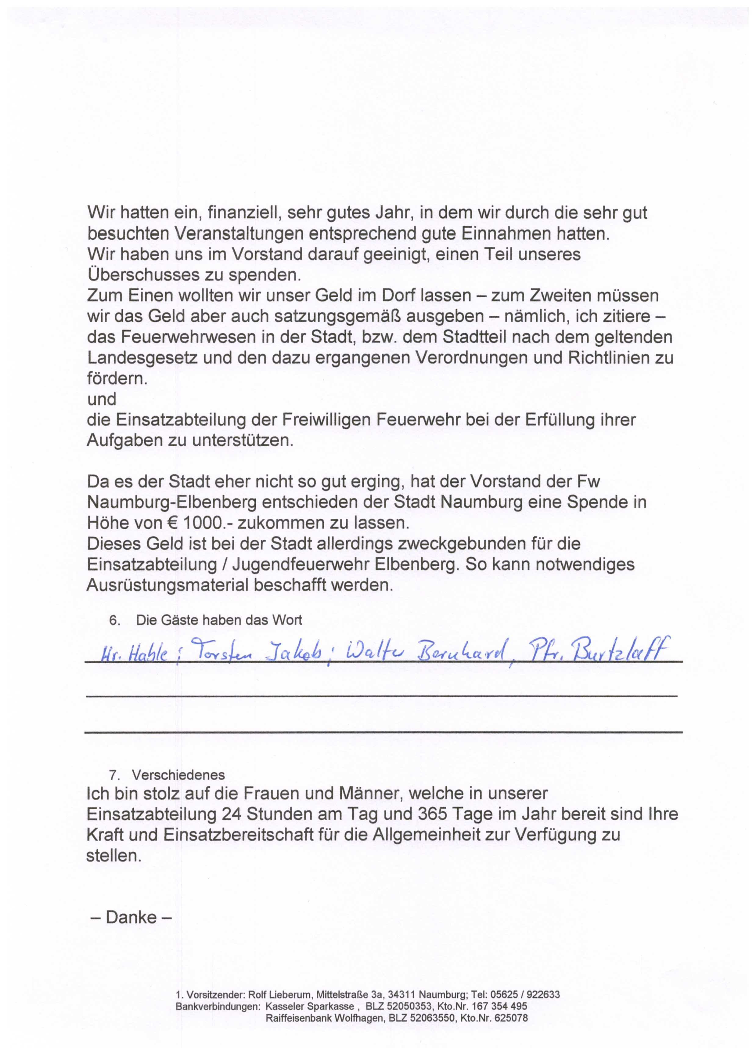 2010 01 23 Ablaufplan der Jahreshauptversammlung 2009 03