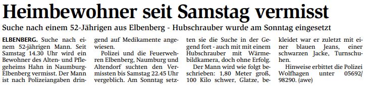 2010 12 20 Heimbewohner seit Samstag vermisst Artikel