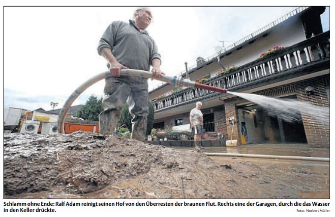 2011 08 29 HNA Vor der Pizza kam die Flut Bild