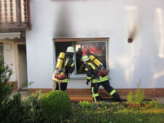 2012 07 23 Küchenbrand Drosselweg Bild 1