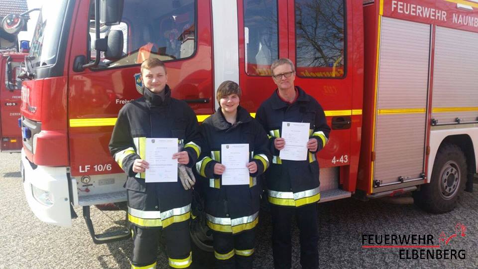 2015 03 28 dreimal Grundlehrgang bestanden