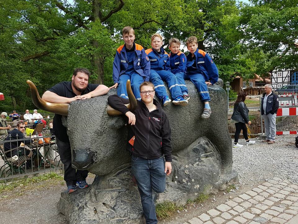2017 06 05 Jugendfeuerwehr im Tierparkt Sababurg 1