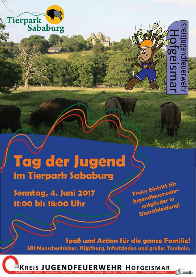 2017 06 05 Jugendfeuerwehr im Tierparkt Sababurg 2