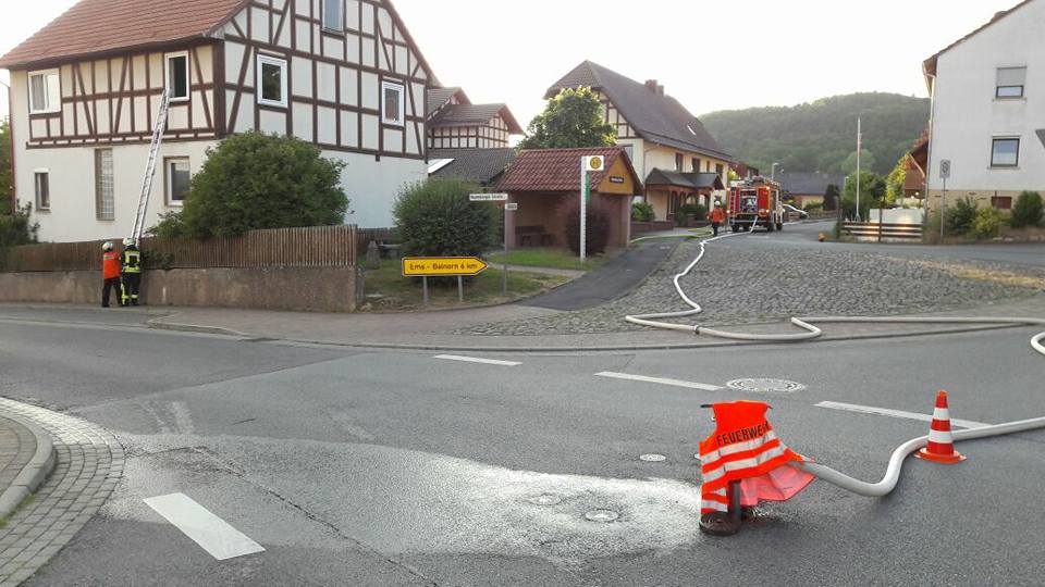 2017 06 27 Übung am Abbruchhaus Bild 1