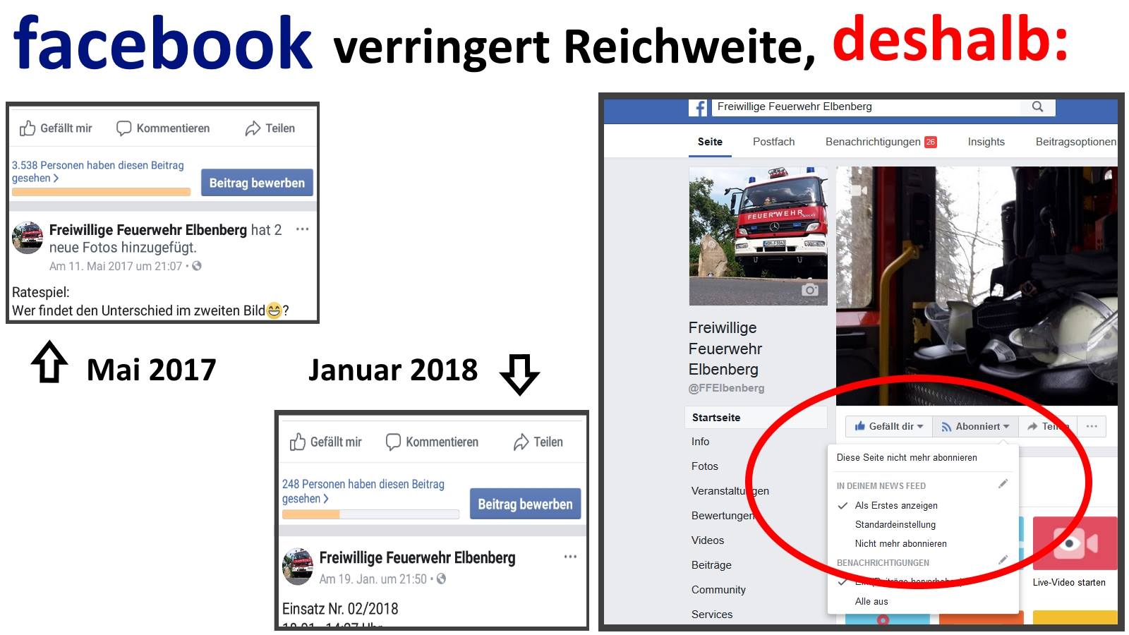 Bild von Facebookanwendung