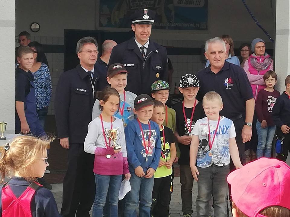 2018 09 11 Erstes GOLD für die Kinderfeuerwehr Elbenberg Bild 1