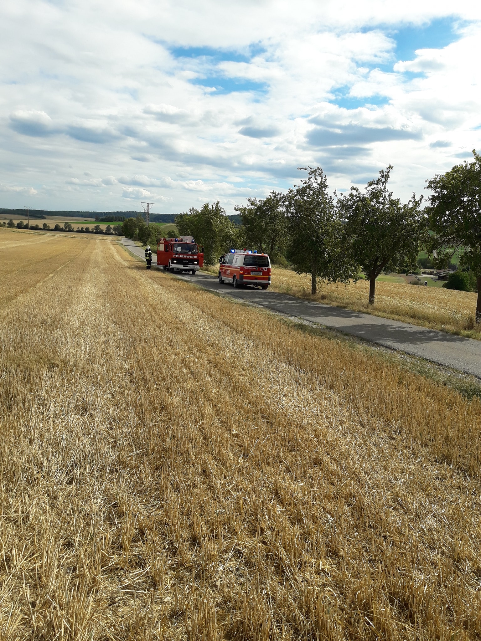 2020 07 24 Einsatz Nr. 10 Stoppelfeldbrand Bild 3