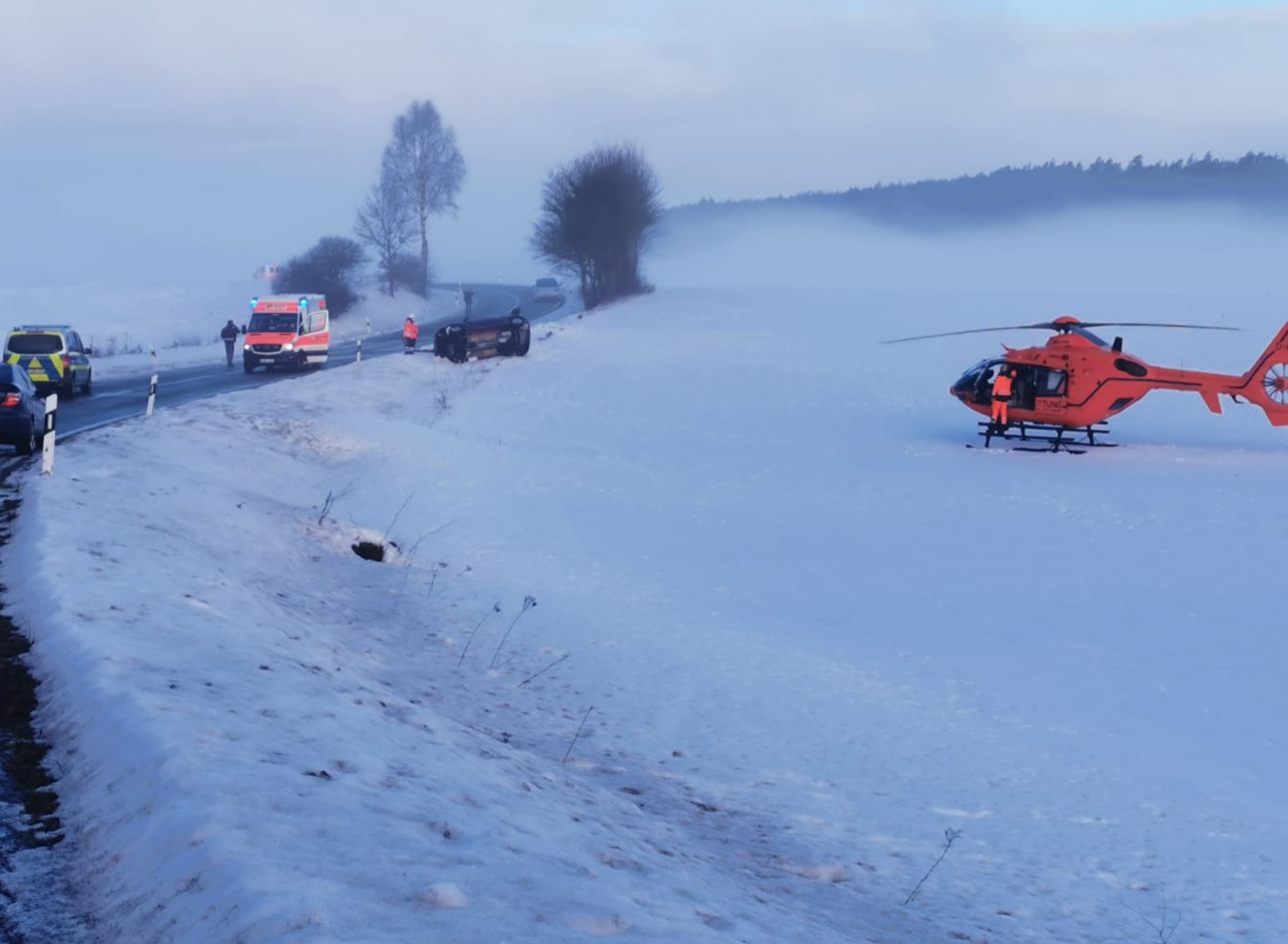 2021 02 17 Einsatz Nr. 04 Verkehrsunfall