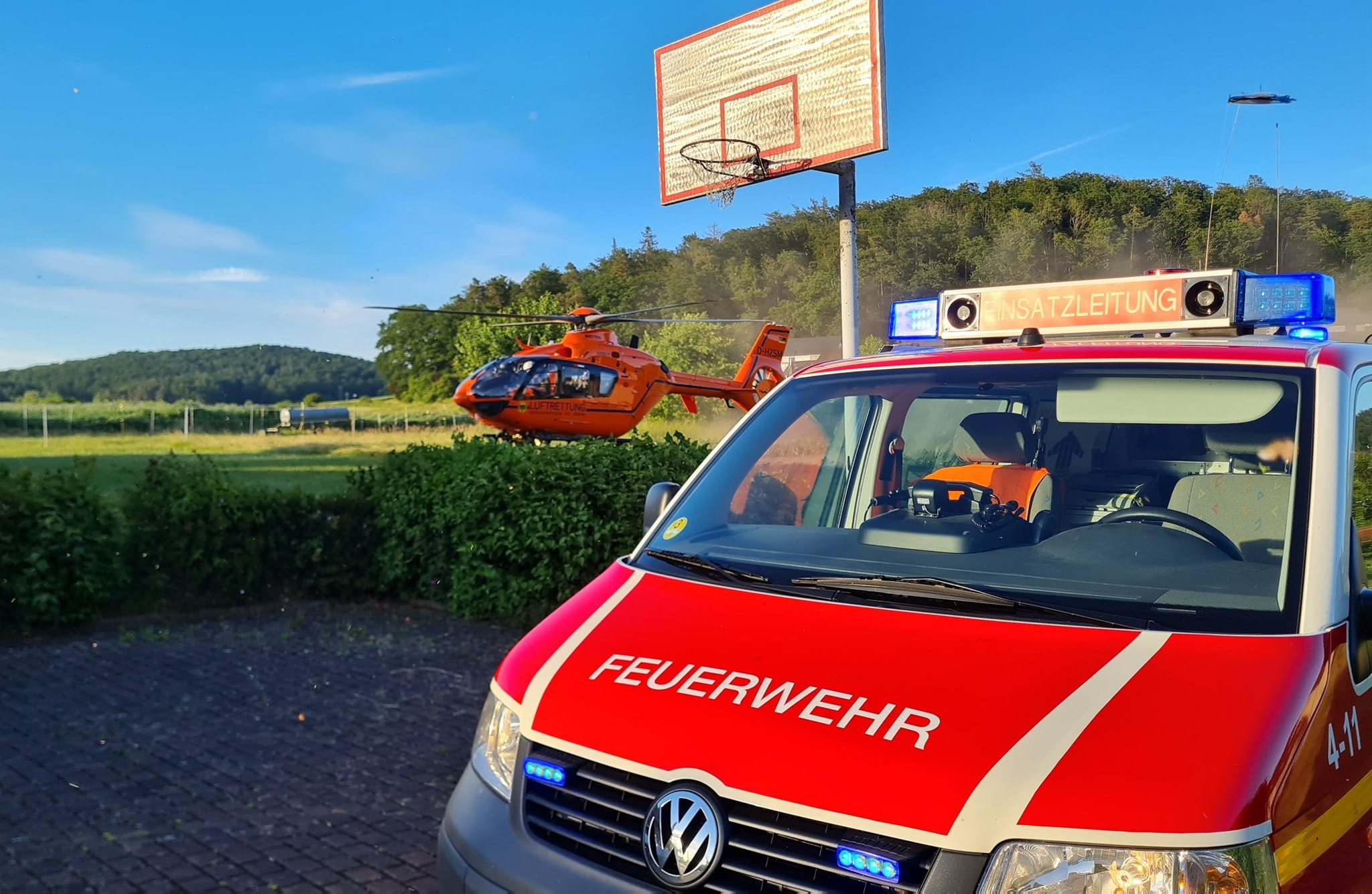 2022 06 12 Einsatz 13 Notarztzubringer