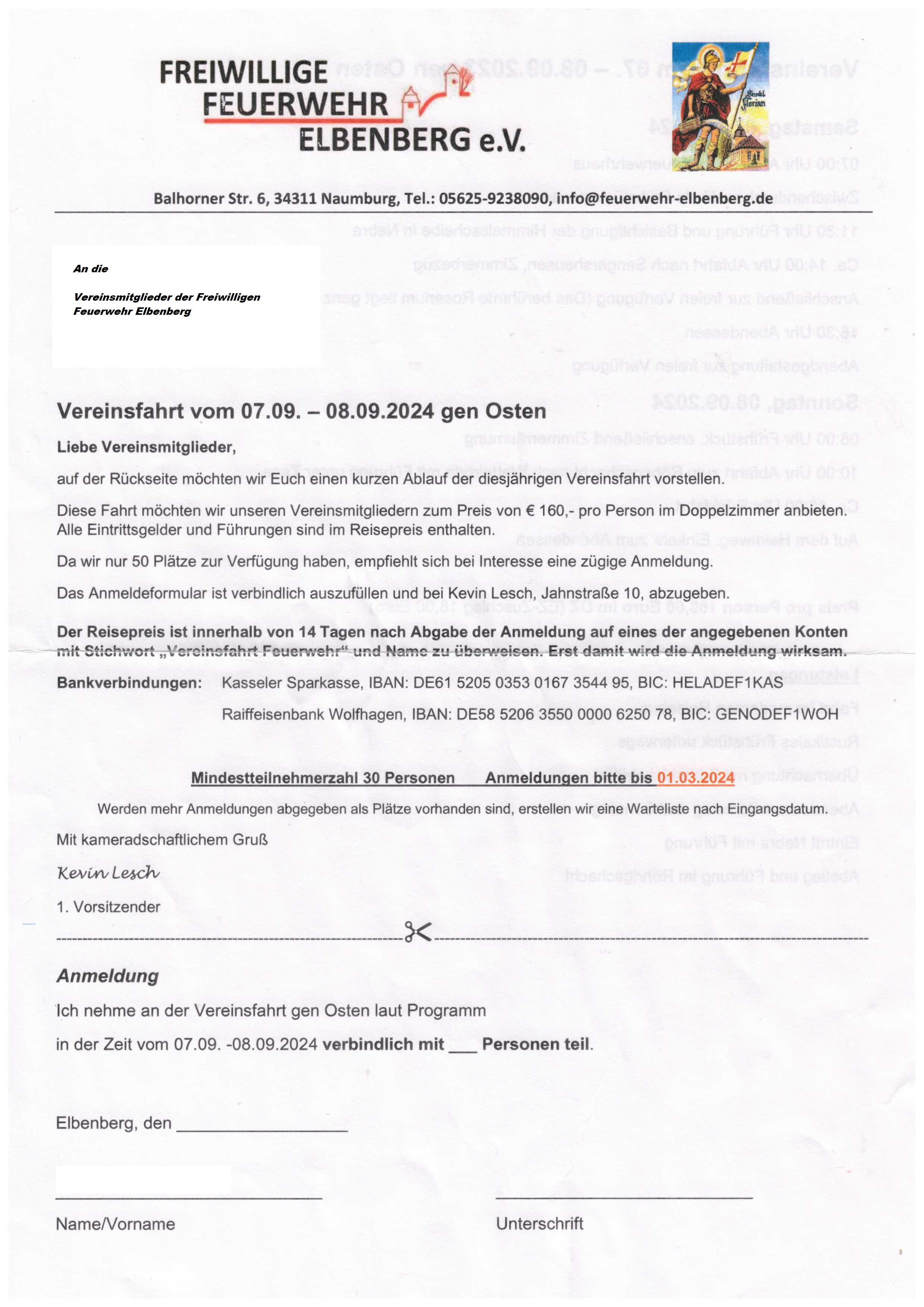 2024 02 08 Einladung zur Vereinsfahrt 2024