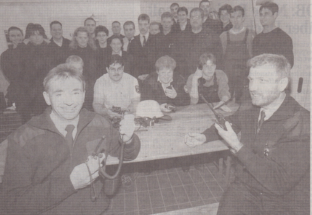 BILD 08 Erster Sprechfunklehrgang in Elbenberg 1999 WEB