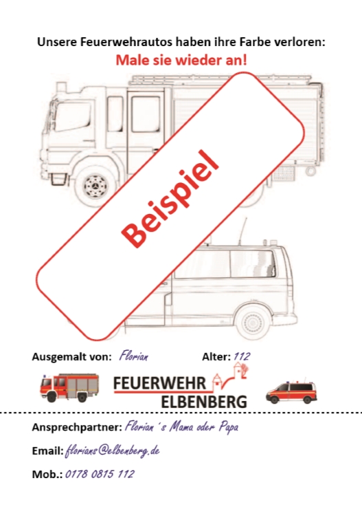 Malwettbewerb Beispiel Website